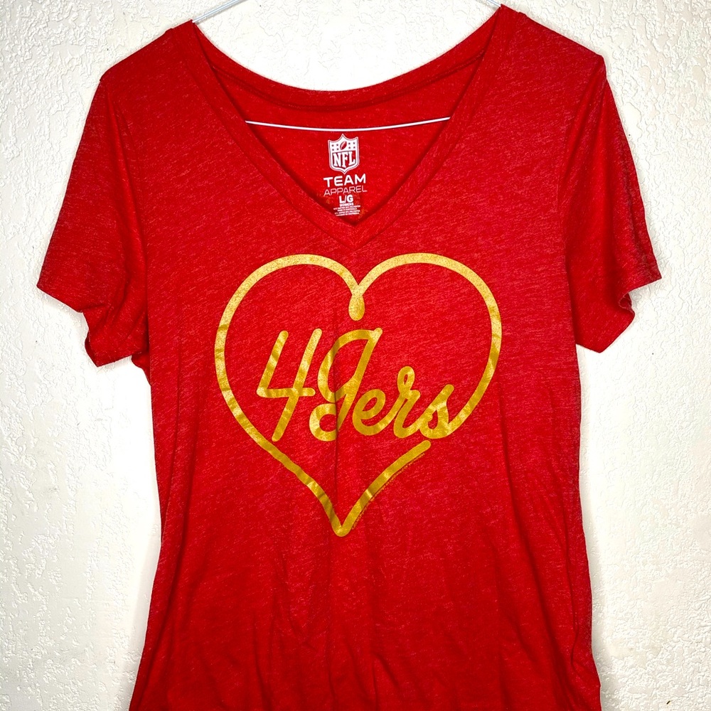 49er short sleeve v-neck Tee